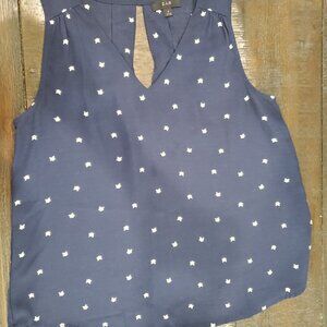 E & M cat dress shirt